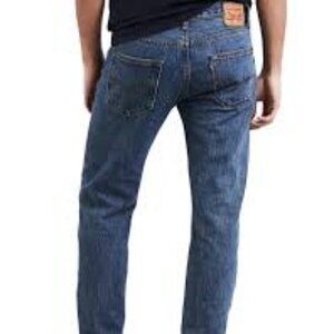 Levi's 501 Original Fit Button Fly Jeans Men's size 38 x 34 Medium Blue